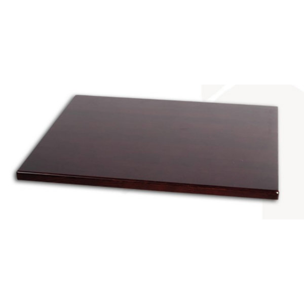 JMC Furniture Solid Wood Rectangular Bevel Edge Table Top & Reviews